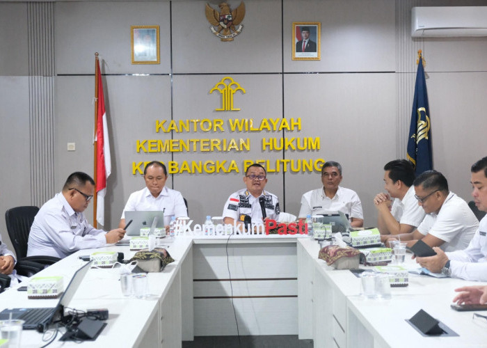 Kanwil Kemenkum Babel Harmonisasikan Ranperda dan Ranperkada Kabupaten Bangka Tengah