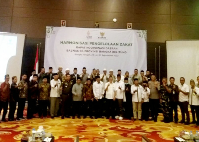 Lewat Rakorda Baznas 2022, Maksimalkan Potensi ZIS se-Babel