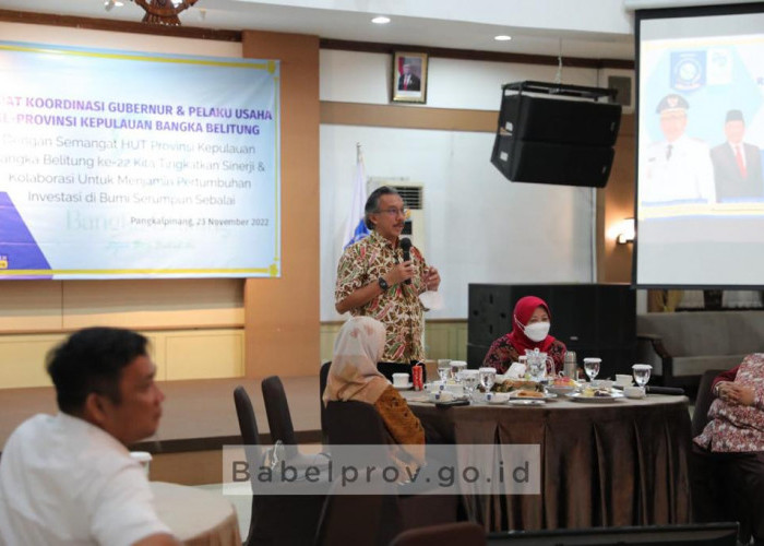 Pelaku Usaha Mitra Penting Membangun Bangka Belitung
