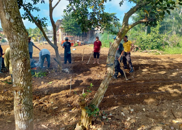 Lapas Pangkalpinang dan Warga Tuatunu Indah Bahu-Membahu Bangun Agro Culture