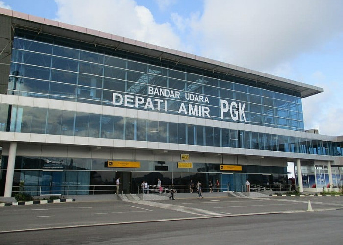 Sabtu Puncak Arus Mudik Lebaran di Bandara Depati Amir Pangkalpinang