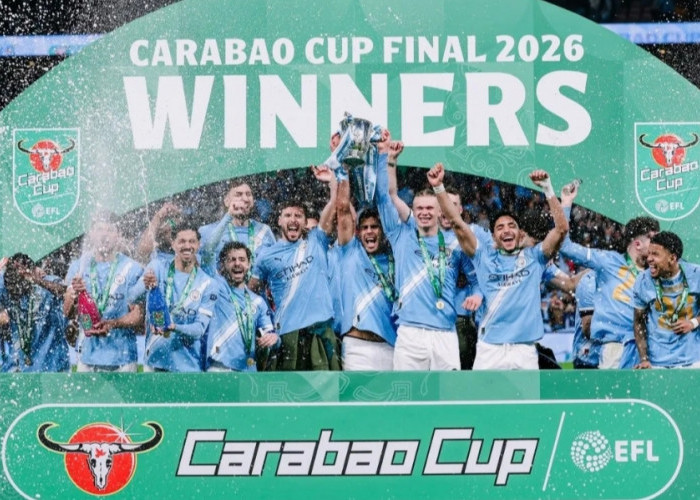Kalahkan Arsenal 2-0, Manchester City Juara Carabao Cup 2025/26 