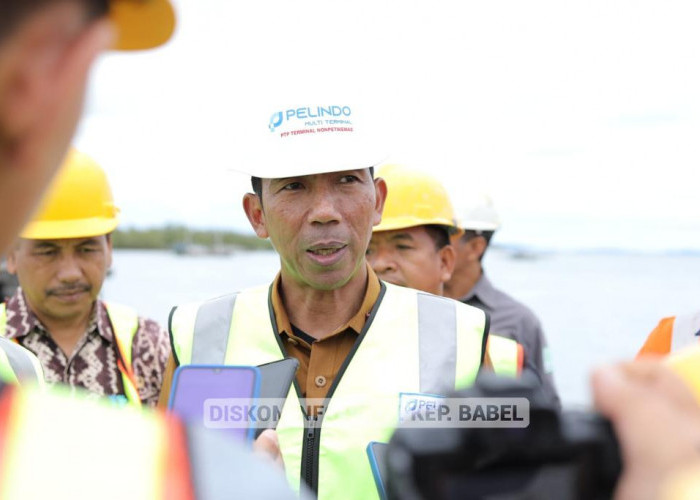 Antisipasi Lonjakan Penumpang dan Barang, Pj Gubernur Suganda Cek Kesiapan Pelabuhan Tanjung Pandan 