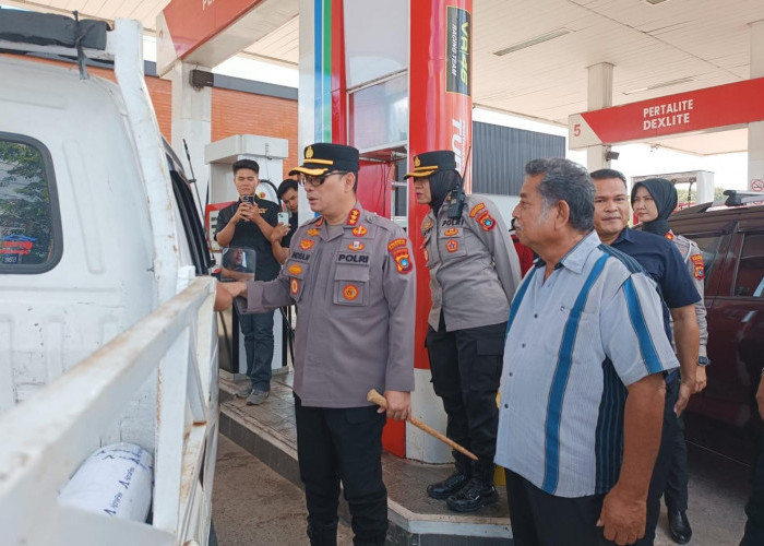 Polresta Pangkalpinang Sidak SPBU di Pangkalpinang, Kombes Pol Indra: BBM Aman, Warga Diminta Tak Panic Buying