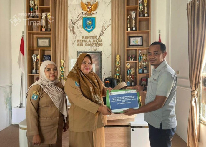 Khitanan Massal Jadi Tradisi Tahunan, PT Timah Dukung Kegiatan Sosial di Desa Air Gantang