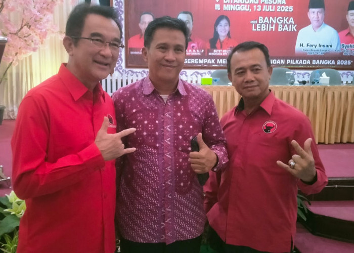 Rudianto Tjen Minta Komitmen Kader PDIP Menangkan Fery- Syahbudin 