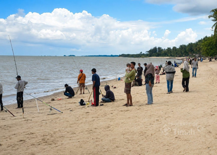 PT Timah Dukung Lomba Memancing di Pantai Batu Besar Karimun, Jadi Ruang Promosikan Wisata Lokal