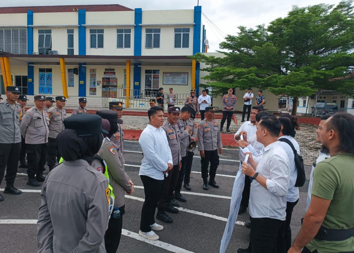 Polresta Pangkalpinang Gelar Latihan Dalmas, Asah Kesiapan Hadapi Situasi Unjuk Rasa