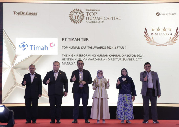 PT Timah Raih Penghargaan Top Human Capital Awards 2024