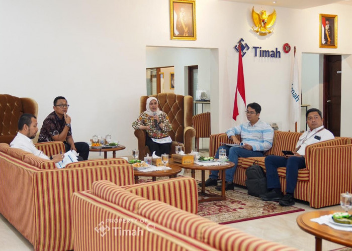 Wakil Kepala Badan Pengaturan BUMN Kunjungi PT TIMAH