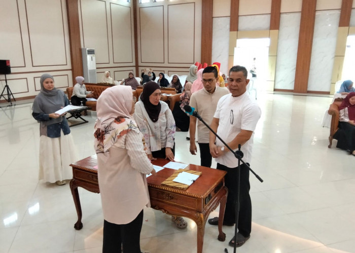 BKPSDMD Bangka Gelar Gladi Bersih Persiapan Pelantikan Sekda   