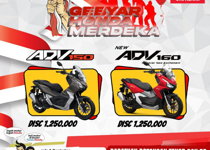 Gebyar Honda Merdeka, Diskon Pembelian Honda ADV