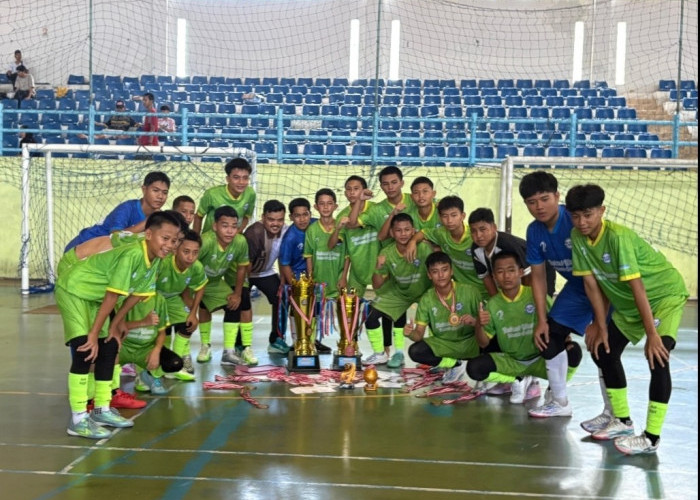 Tampil Dominan! Tiga Tim Horas Bahrul Ulum Islamic Centre Sabet Juara Turnamen Futsal Al Bina Cup 2026
