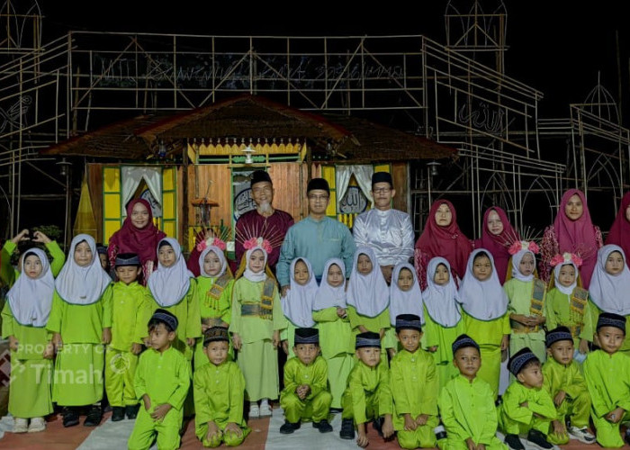 Bersama Masyarakat, PT Timah Sukseskan MTQ Desa Sawang Laut