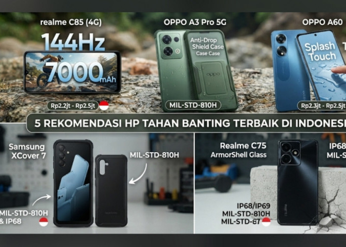 5 HP Tahan Banting untuk Kegiatan Outdoor Anda, Berikut Spesifikasi dan Harganya