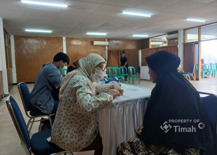 Pelayanan Kesehatan Gratis Bulan Bakti HUT ke-50 PT TIMAH Hadir di Mentok, Ratusan Warga Rasakan Manfaatnya 