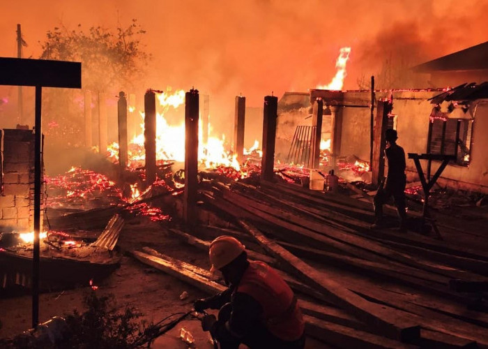 Kebakaran Dusun Serdang, IMM Babel Desak Pemprov Perkuat Armada Pemadam Kebakaran