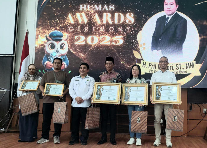 Kemenag Babel Beri Apresiasi 73 Insan Humas, Babel Pos Sabet Dua Penghargaan