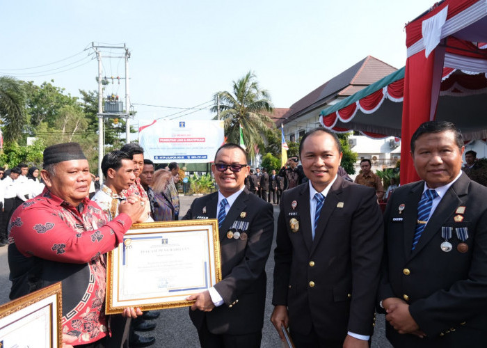 Desa Sumber Jaya Permai Raih Terbaik I Pelaporan Posbankum se-Bangka Belitung