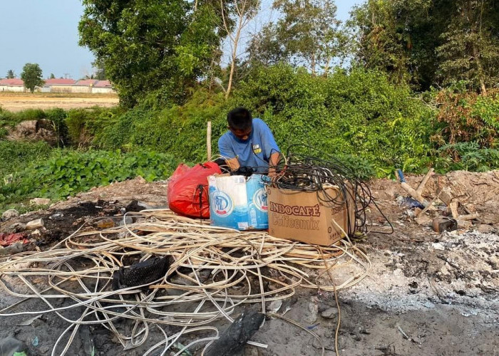 Cegah Risiko Gangguan Kamtib, Lapas Narkotika Pangkalpinang Rapikan Instalasi Kabel