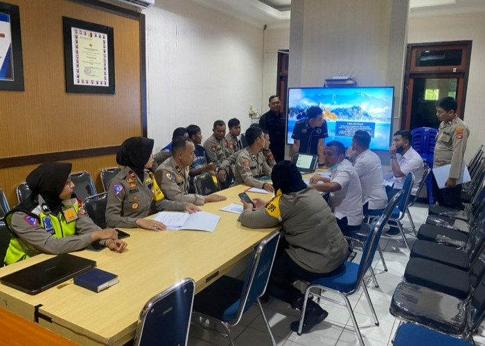 Itwasda Polda Babel Cek Operasi Ketupat Menumbing Polres Bangka