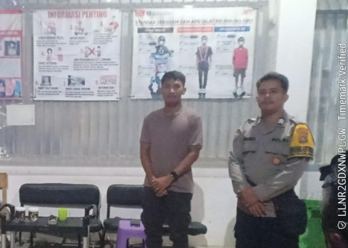 Polsek Pangkalan Baru Gelar Patroli Dialogis, Imbau Warga Waspada Kejahatan hingga Kenali Layanan 110