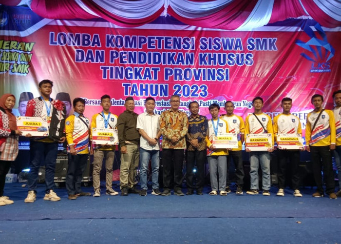Resmi Ditutup, Siswa SMKN 1 Manggar Juarai LKS SMK 2023