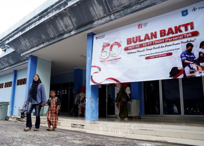 Bulan Bakti HUT ke-50 PT TIMAH Berlanjut ke Bangka Tengah