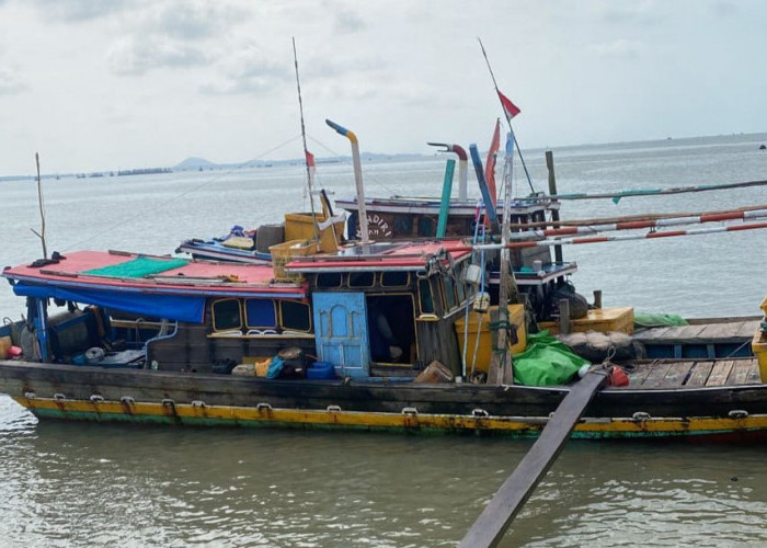 Maraknya Aktivitas Kapal Rawai Besar di Toboali, Nelayan: Jaring Kami Rusak 