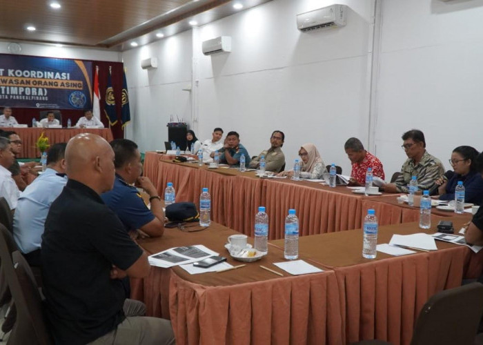 Imigrasi Pangkalpinang Gelar Rakor Tim Pengawasan Orang Asing Kota Pangkalpinang