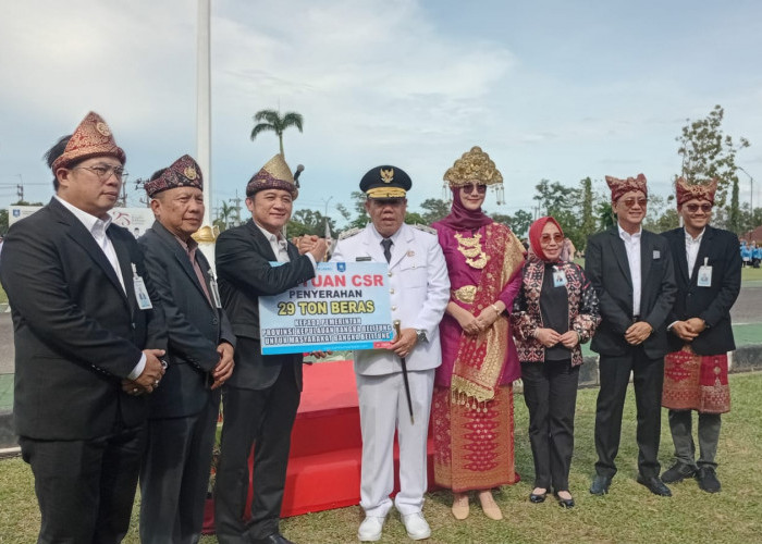 BSB Hadiahkan 29 Ton Beras di HUT Babel ke-25, Wujud Dukungan Kesejahteraan Masyarakat