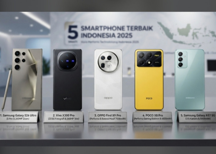 5 Smartphone Terbaik di Indonesia Berikut Spesifikasi dan Harga Saat Ini