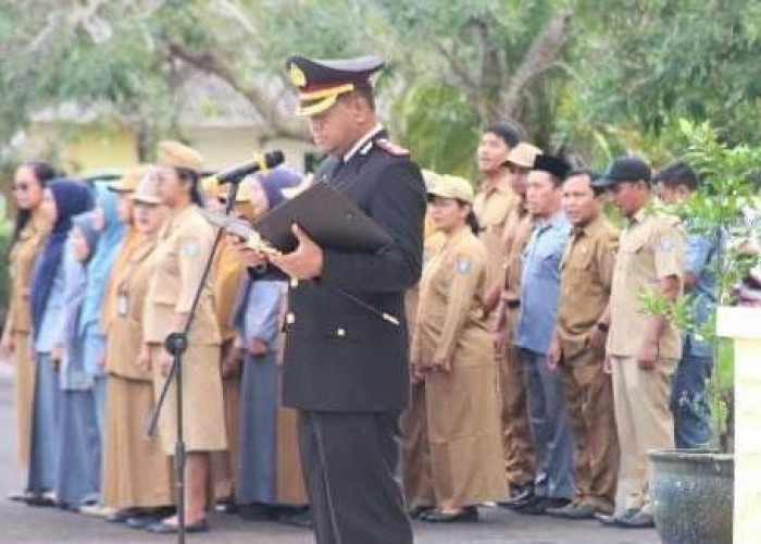 Upacara Hari Lahir Pancasila, Ini Pesan AKBP Bratasena Dan Bupati Algafry 