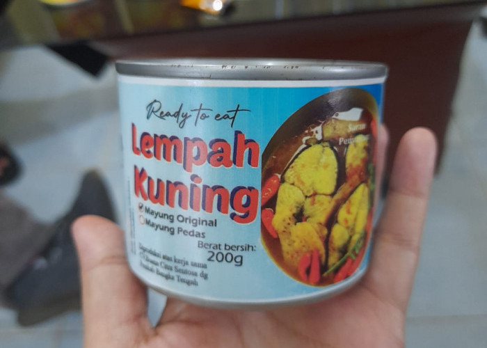 Lempah Kuning Kaleng dari Bateng Diluncurkan, Bisa Bertahan 1 Tahun