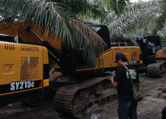 Sudah 23 Unit Alat Berat Disita Satgas PKH dari Hutan Lubuk yang Luluh Lantak 