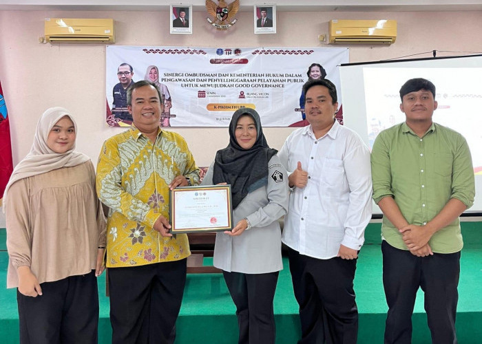 Kanwil Kemenkum Babel Sinergi dengan Ombudsman untuk Dorong Wujudkan Good Governance