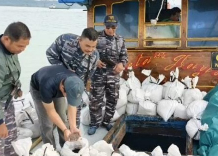 7 Ton Pasir Timah akan Diselundupkan Lewat Laut Basel, Modusnya Diangkut Kapal Terasi