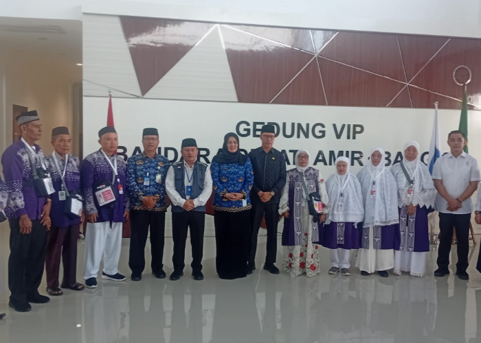 43 Jamaah Haji Kuota Tambahan Babel Diberangkatkan 19-28 Mei, Wagub Lepas Perdana Kloter 15