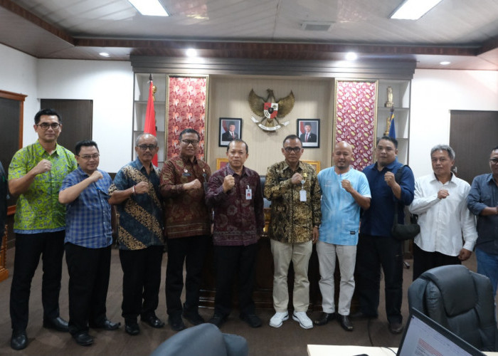 Percepatan Pendirian Koperasi Merah Putih , Kakanwil Kemenkum Babel Sambangi Bupati Belitung 
