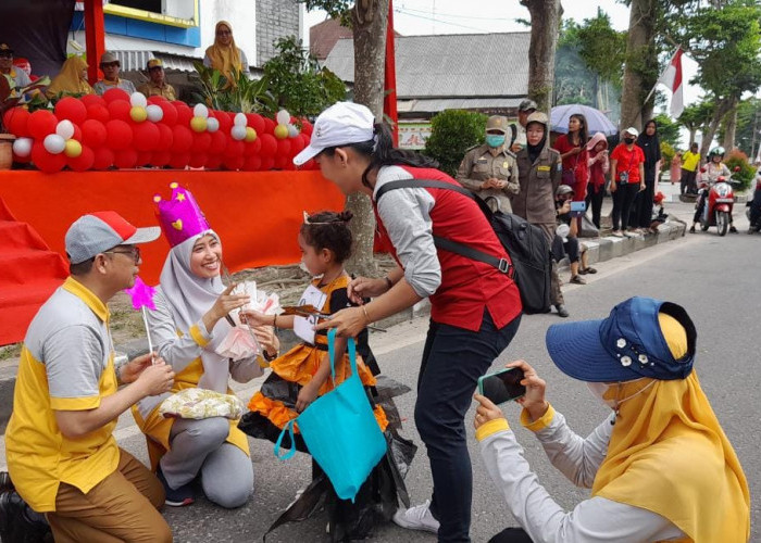 Bakal Rutin Tiap 15 Agustus, PAUD se-Bangka Tengah Unjuk Kreativitas pada Pawai Karnaval
