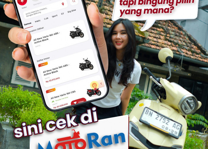 Makin Dekat dan Mudah, Honda Babel Tawarkan Aplikasi “Motoran” untuk Konsumen Digital Masa Kini