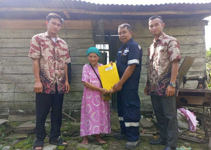 Kolaborasi PT Timah Tbk dengan TNI Bangun Rumah Layak Huni untuk Sarimah