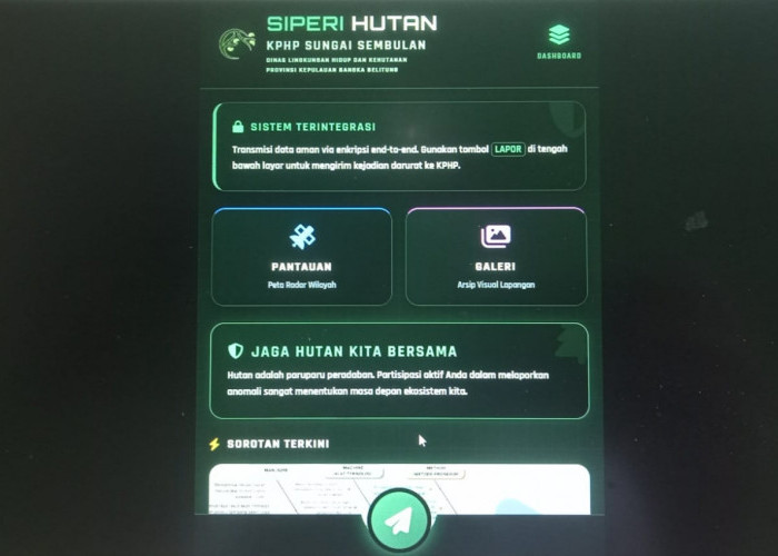Si Peri Hutan: Sinergi Teknologi dan Partisipasi Warga Jaga Hutan Bangka Belitung