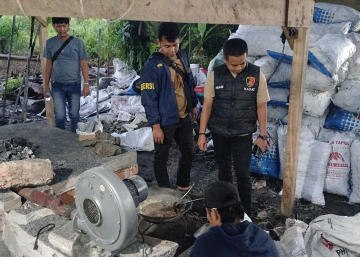 Peleburan Timah Ilegal di Tukak Sadai Sudah Berjalan Tiga Bulan, Polisi Selidiki Keterlibatan Pihak Lain 
