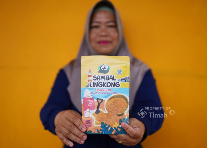 Bersama PT Timah, Sundari Sukses Kembangkan Usaha Sambal Lingkong 