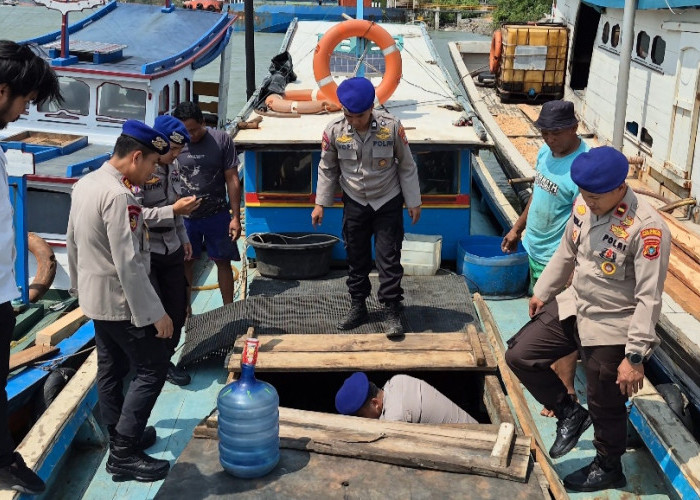 Polresta Pangkalpinang Perketat Patroli Laut Cegah Penyelundupan Pasir Timah