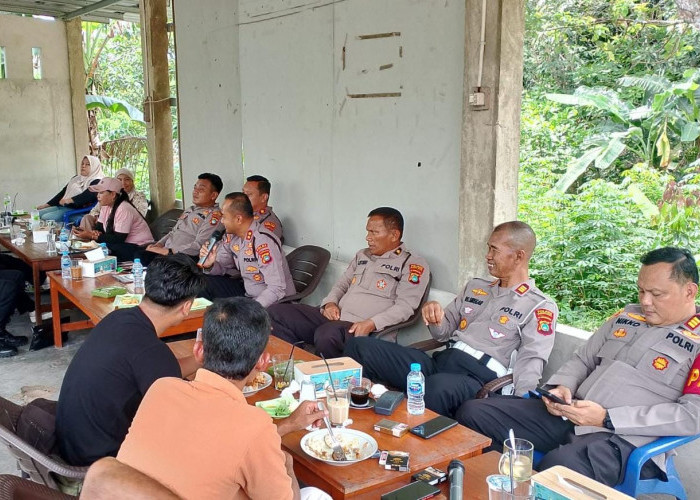 Kapolres Bangka Barat Ajak Pejabat Baru Silahturahmi Dengan Wartawan