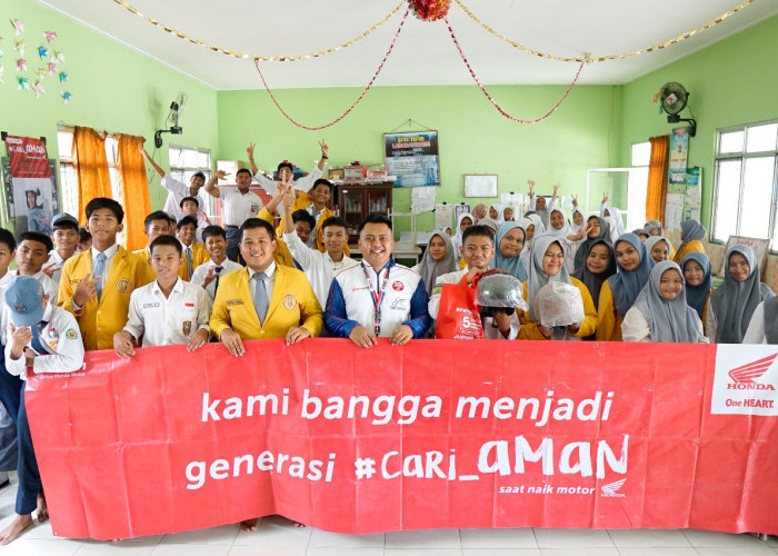 Honda Babel Gencarkan Edukasi Keselamatan Berkendara di Belitung