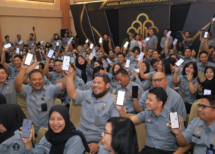 Melalui E-voting, Menteri Hukum Libatkan Pegawai Kanwil Jatim Untuk Menentukan Kepala Kanwil Baru