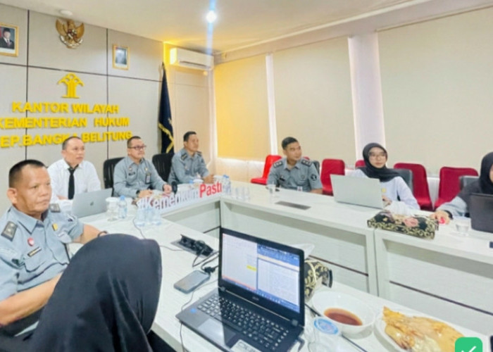 Kanwil Kemenkum Babel Harmonisasikan Ranperda dan Ranperkada Kabupaten Belitung Timur